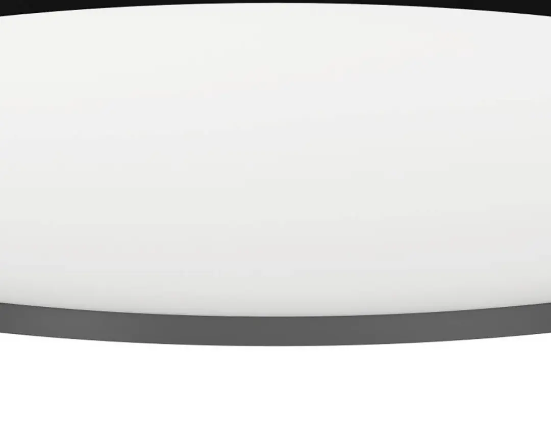 EGLO connect.z Tollos-Z Plafondlamp Ø55cm - RGB & Wit - Zigbee - Zwart/Wit