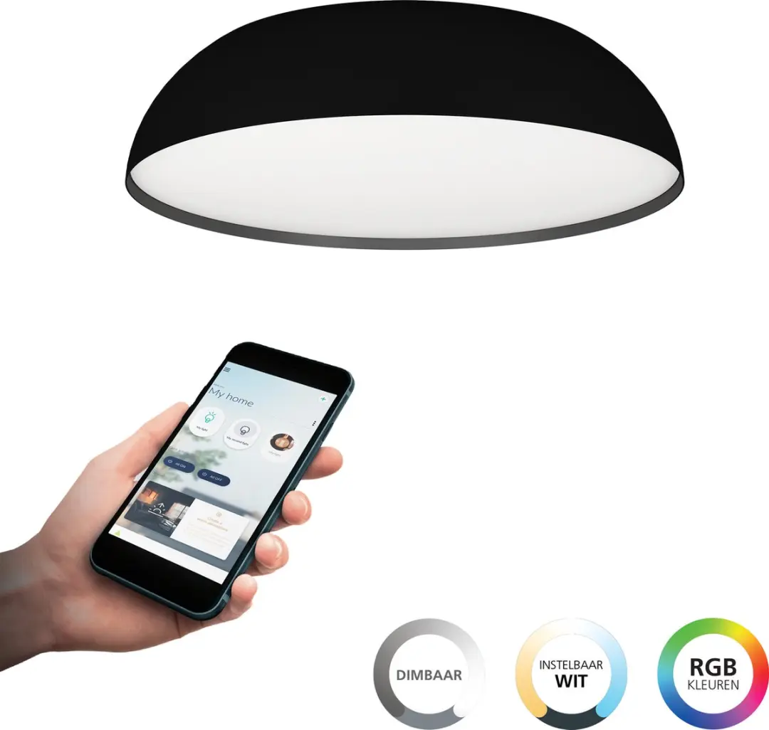 EGLO connect.z Tollos-Z Plafondlamp Ø55cm