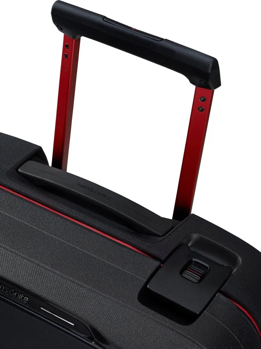 Samsonite Essens Spinner 55cm - 39L - Zwart/Rood - afbeelding 3 van 6