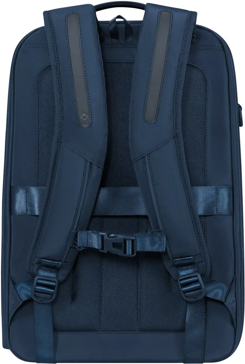Samsonite Paralux BT 2-1 Travel Rugzak 26L - 15.6" - Midnight Navy - afbeelding 3 van 6