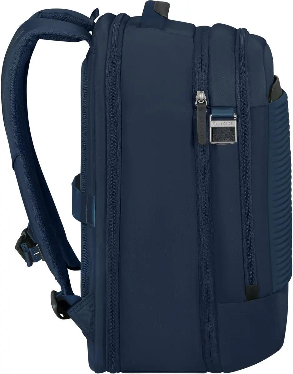 Samsonite Paralux BT 2-1 Travel Rugzak 26L - 15.6" - Midnight Navy - afbeelding 2 van 6