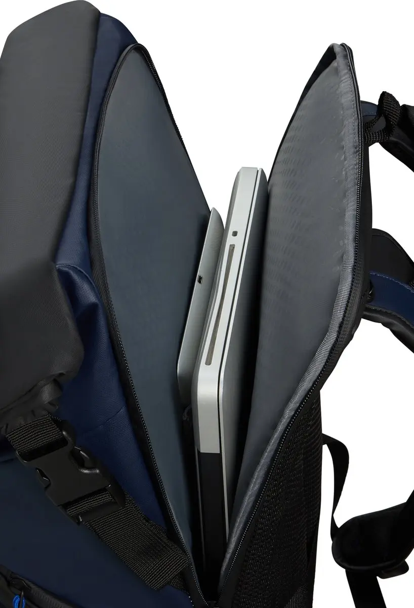 Samsonite Ecodiver Rolltop Rugzak 35L - 17 inch - Blauw - afbeelding 4 van 6
