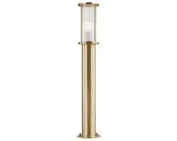 Nordlux Linton Tuinverlichting - Goud 13x13x80cm - afbeelding 3 van 3