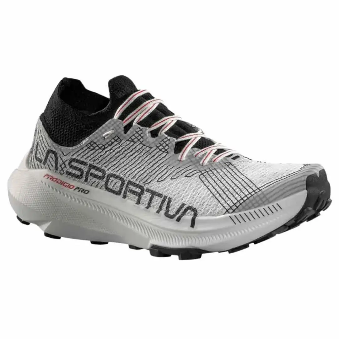 La Sportiva Prodigio Pro Trailschoenen - EU 41 - Grijs/Wit - afbeelding 2 van 3