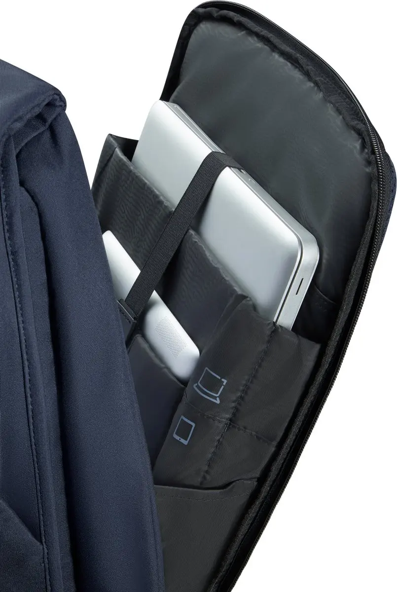 Samsonite Securipak 2.0 Laptoprugzak 17.3 inch - 24.5L - DARK BLUE - afbeelding 5 van 6