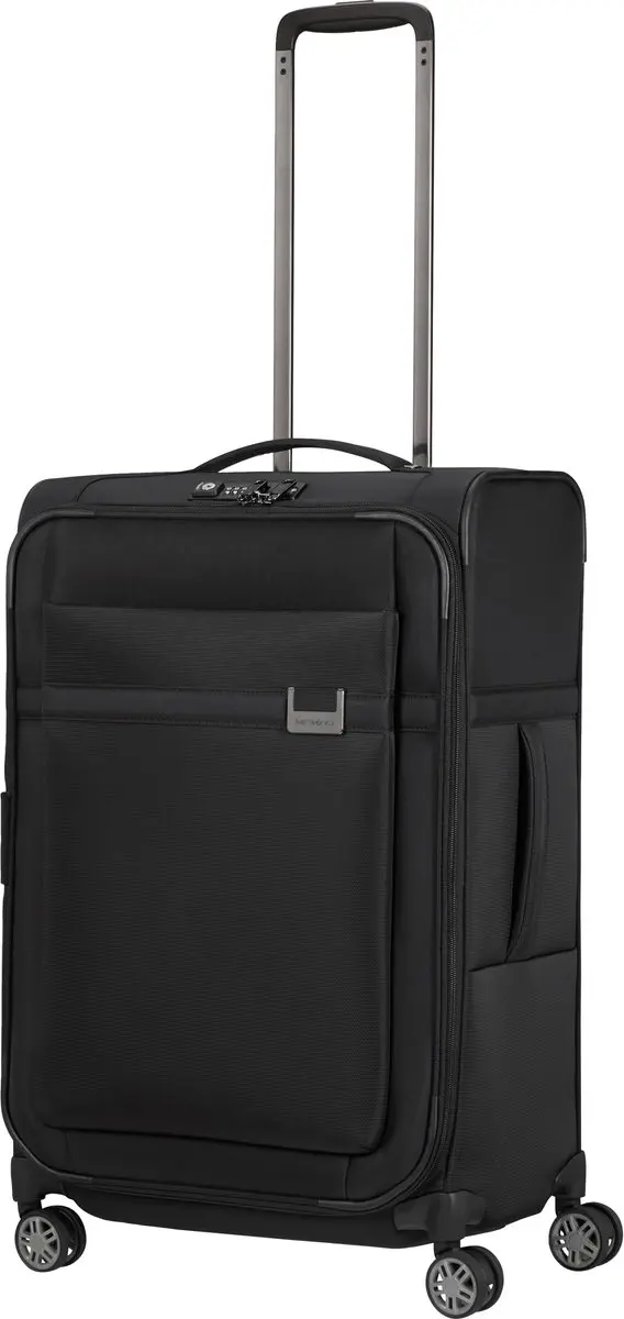 Samsonite Airea Spinner 67/24 Koffer - 81.5L - 2 Vakken - Zwart - afbeelding 2 van 6