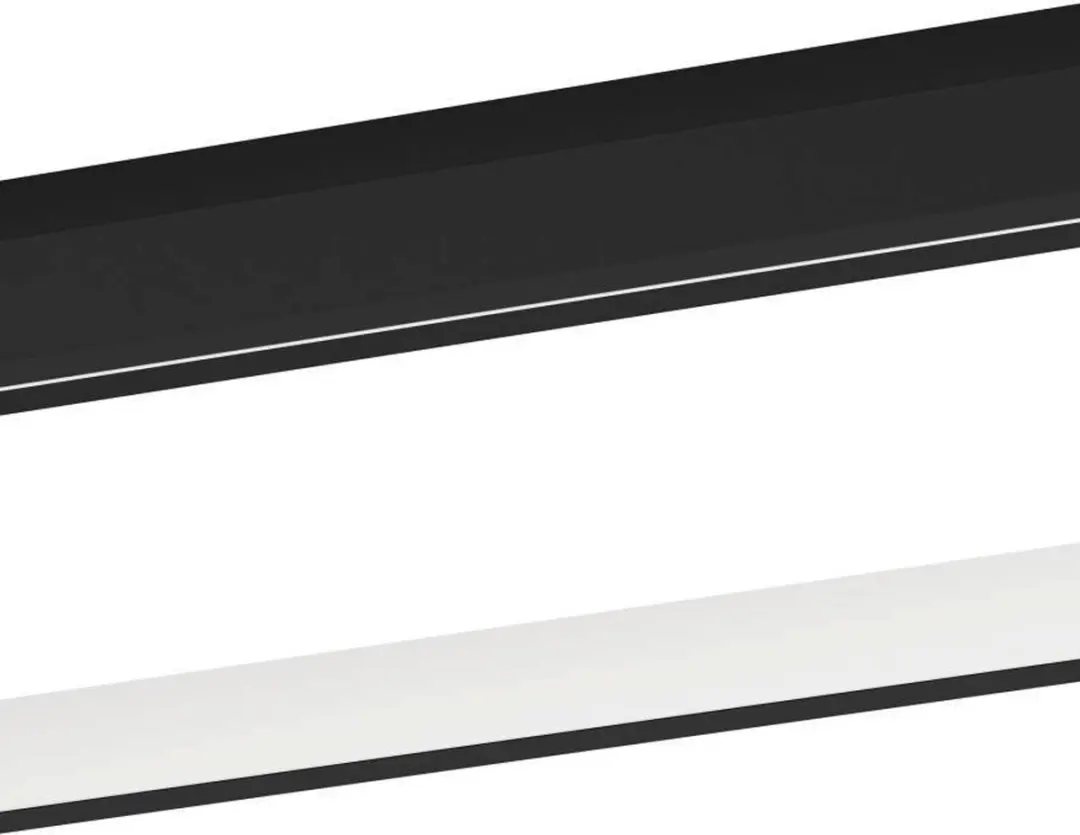 Eglo Codriales Plafondlamp LED 79cm - Dimbaar - Zwart/Wit