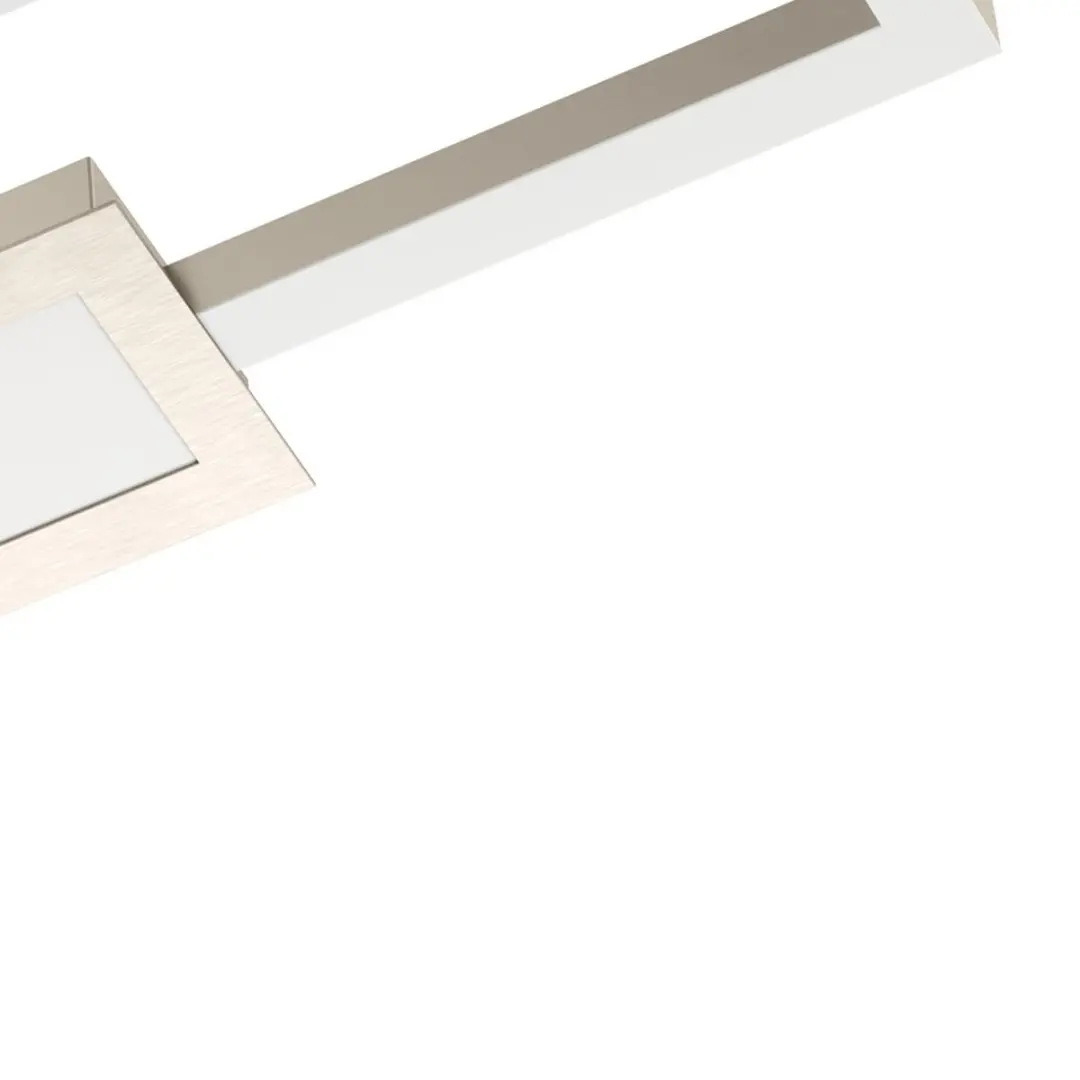 Eglo Monirote Plafondlamp LED 78cm - Grijs/Wit - Dimbaar