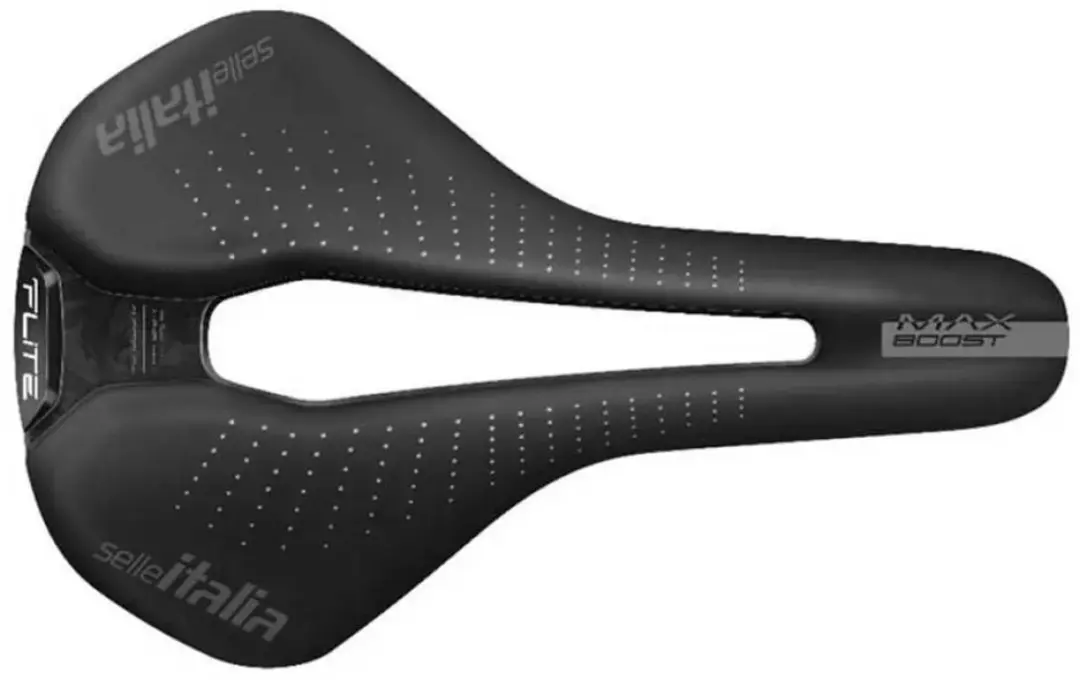 Selle Italia Max Flite Boost Gel Superflow - Racefietszadel - Zwart - afbeelding 4 van 6