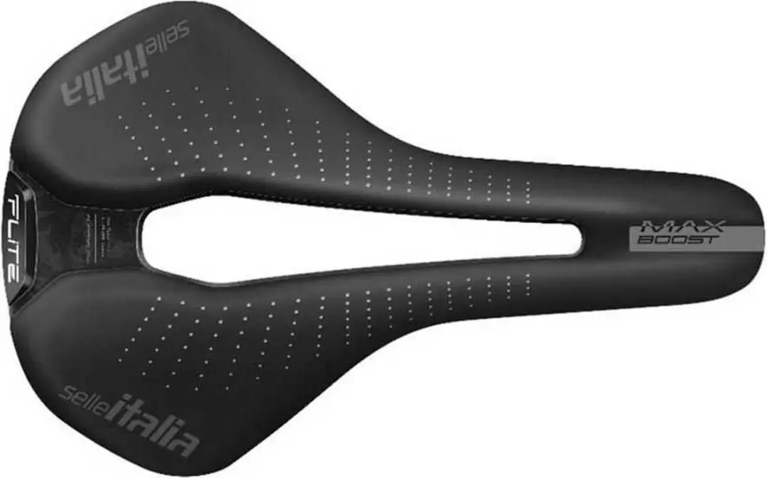 Selle Italia Max Flite Boost Gel Superflow - Racefietszadel - Zwart - afbeelding 3 van 6