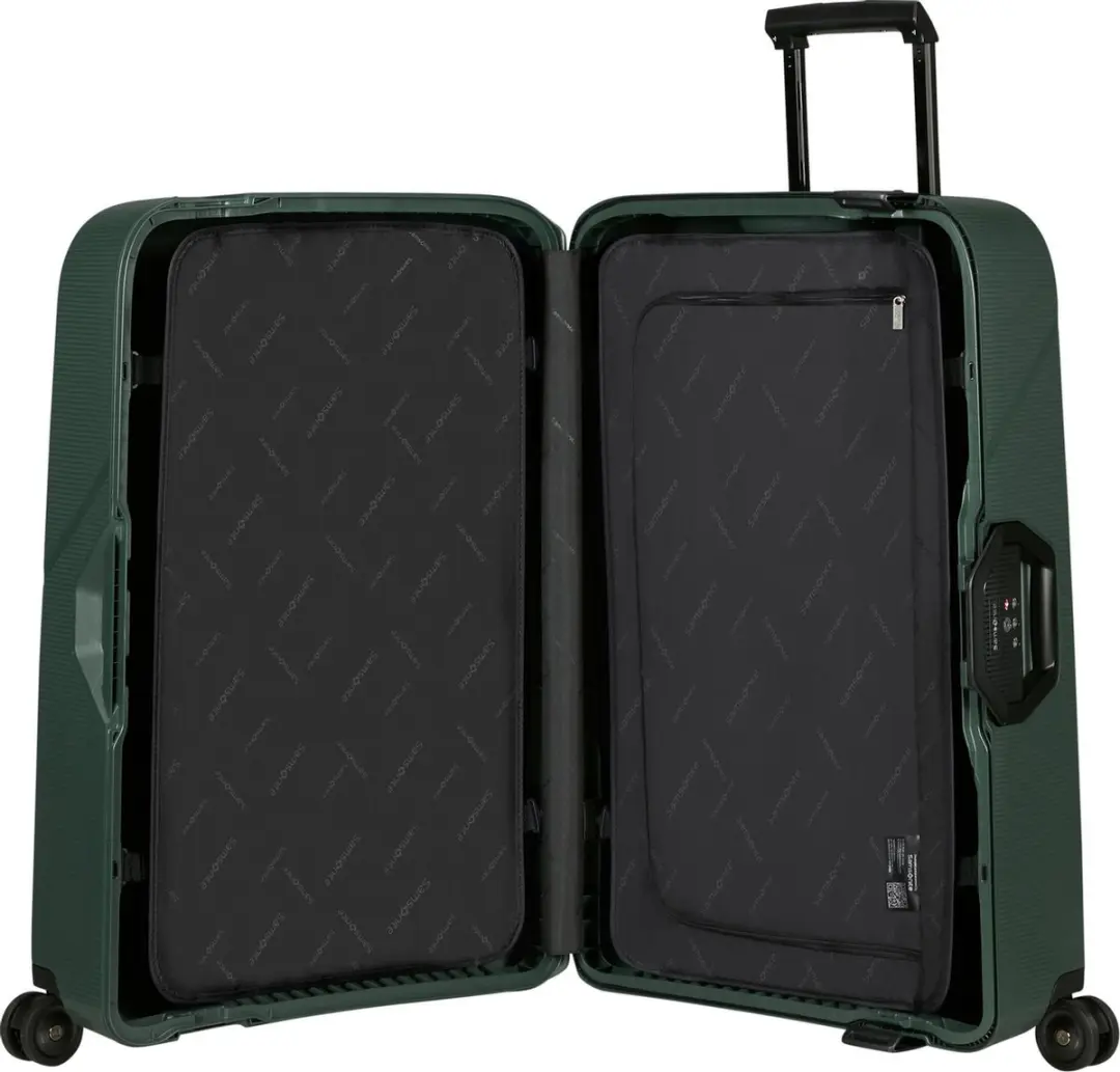 Samsonite Magnum Eco Spinner 75cm Reiskoffer - Forest Green - afbeelding 4 van 6