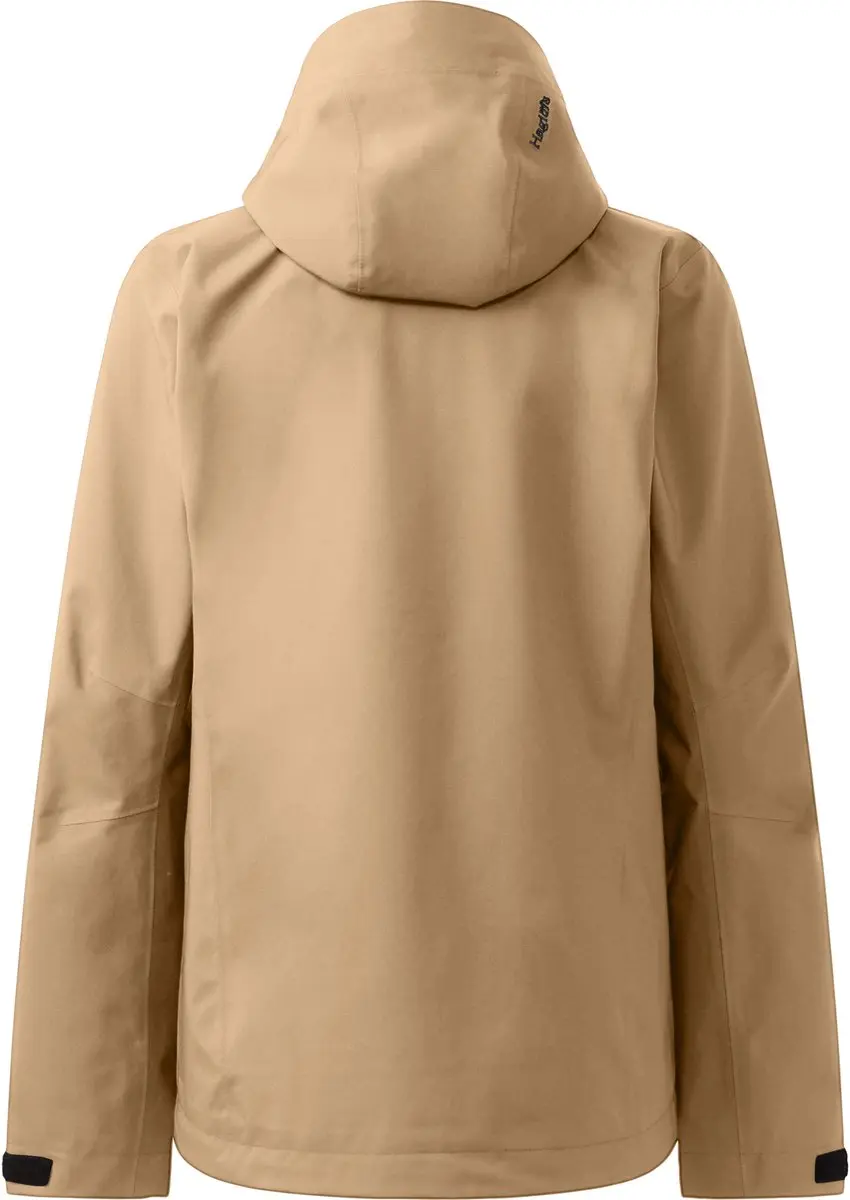 Breeze Proof Hardshell Jas Dames M - Oak Brown - afbeelding 4 van 5