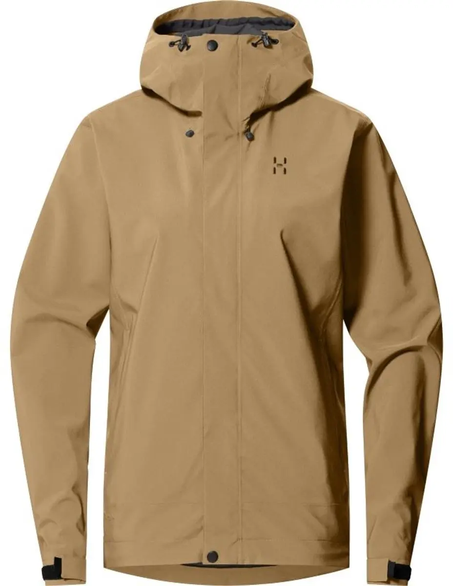 Breeze Proof Hardshell Jas Dames M - Oak Brown - afbeelding 5 van 5