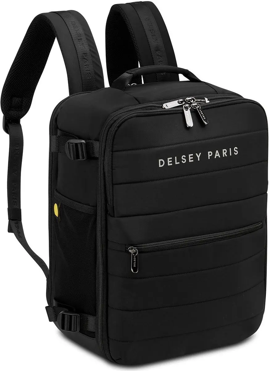 Delsey Shadow 5.0 Underseater Rugzak 24L - 15.6 inch - Zwart - afbeelding 4 van 6