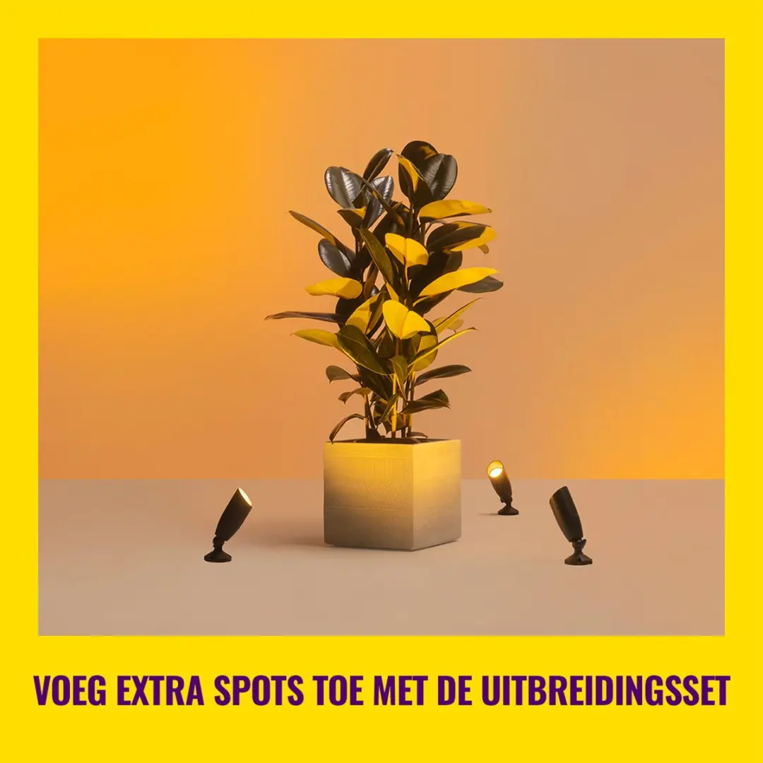 WiZ Ground Spot Starterset - 2 Stuks - 4.5W - Antraciet - afbeelding 6 van 6
