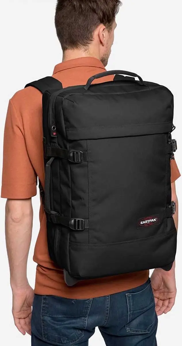 Eastpak STRAPVERZ S Reiskoffer 42L - Handbagage 51x32,5x24cm - Black - afbeelding 2 van 6