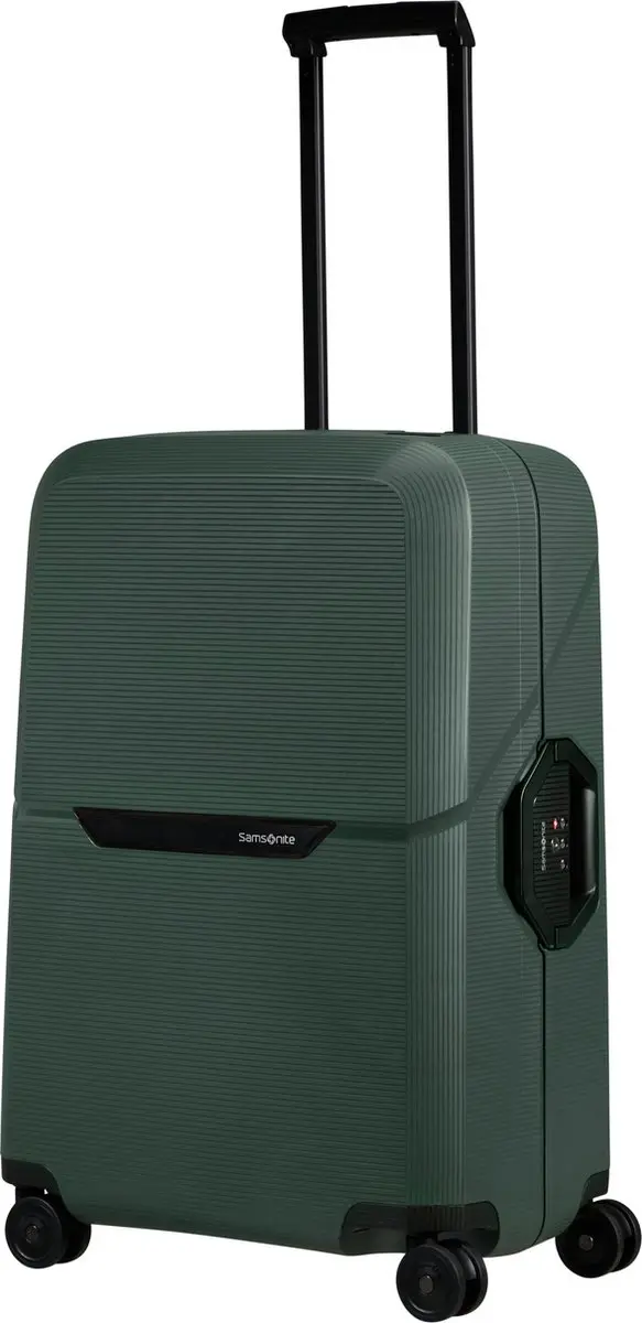 Samsonite Magnum Eco Spinner 69cm Reiskoffer - Forest Green - afbeelding 5 van 6