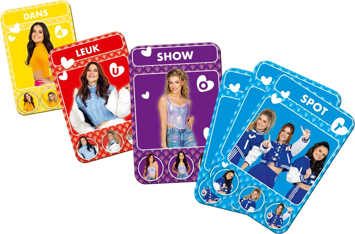 K3 Spel Dubbele Pret Kwartet - 4 Spelers