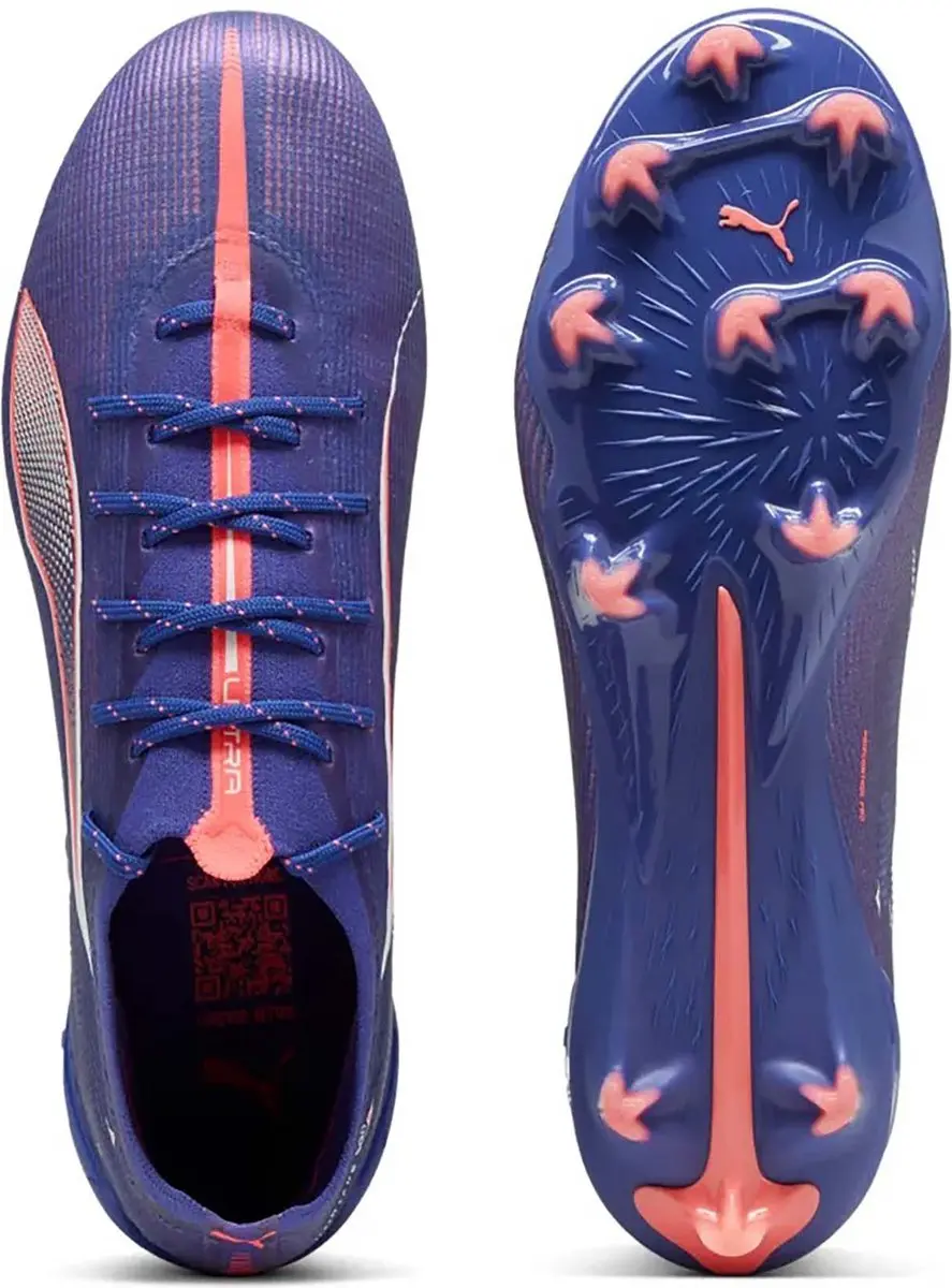 PUMA Ultra 5 Ultimate FG Voetbalschoenen 43 - Blauw