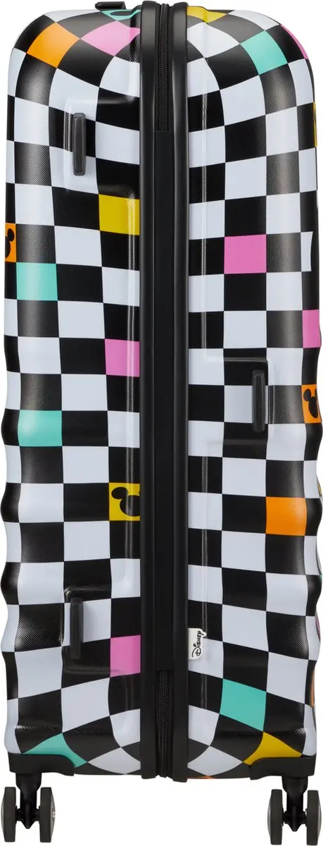 American Tourister Wavebreaker Disney Spinner 77cm - 96L - Mickey Check - afbeelding 2 van 6