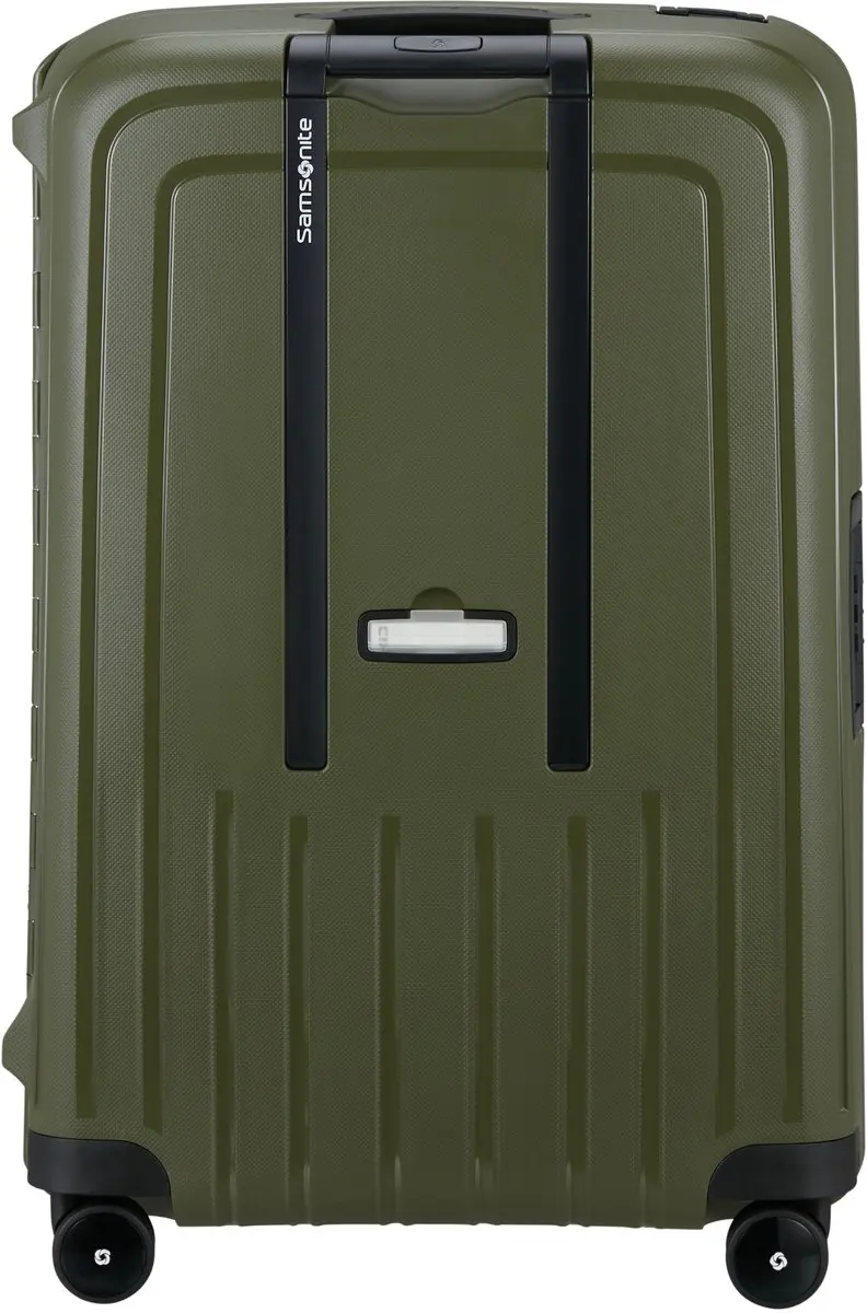 Samsonite S'cure Spinner 75/31 Koffer - Olive - 102L - afbeelding 3 van 6