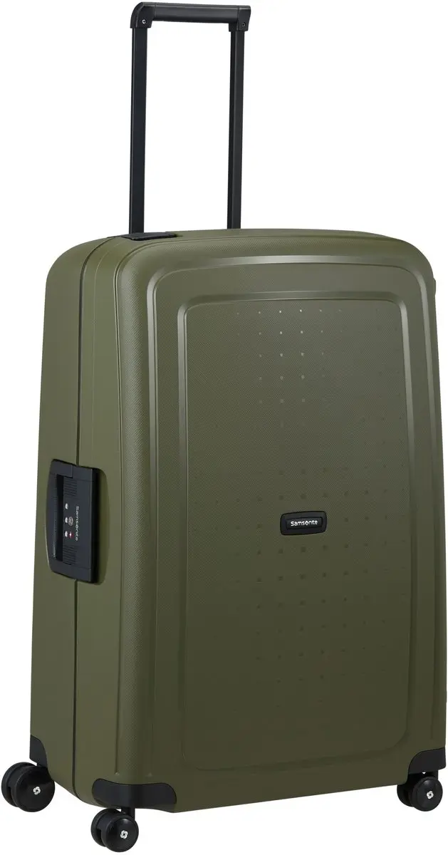 Samsonite S'cure Spinner 75/31 Koffer - Olive - 102L - afbeelding 2 van 6