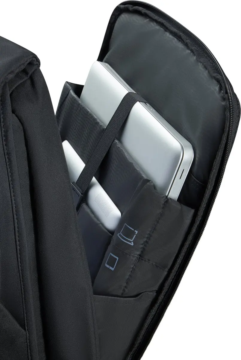 Samsonite Securipak 2.0 Laptoprugzak 17.3 inch - 24.5L - Zwart - afbeelding 5 van 6