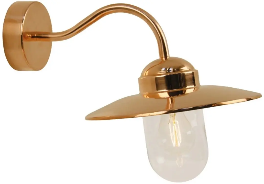 Nordlux Wandlamp Luxembourg - 60W - 27x27cm - Bruin - afbeelding 2 van 5