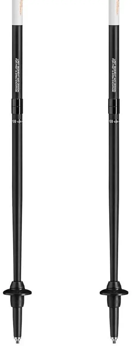 LEKI Skysolo Fx.one Carbon Stokken - Zilver/Black/Orange 125cm - afbeelding 4 van 4