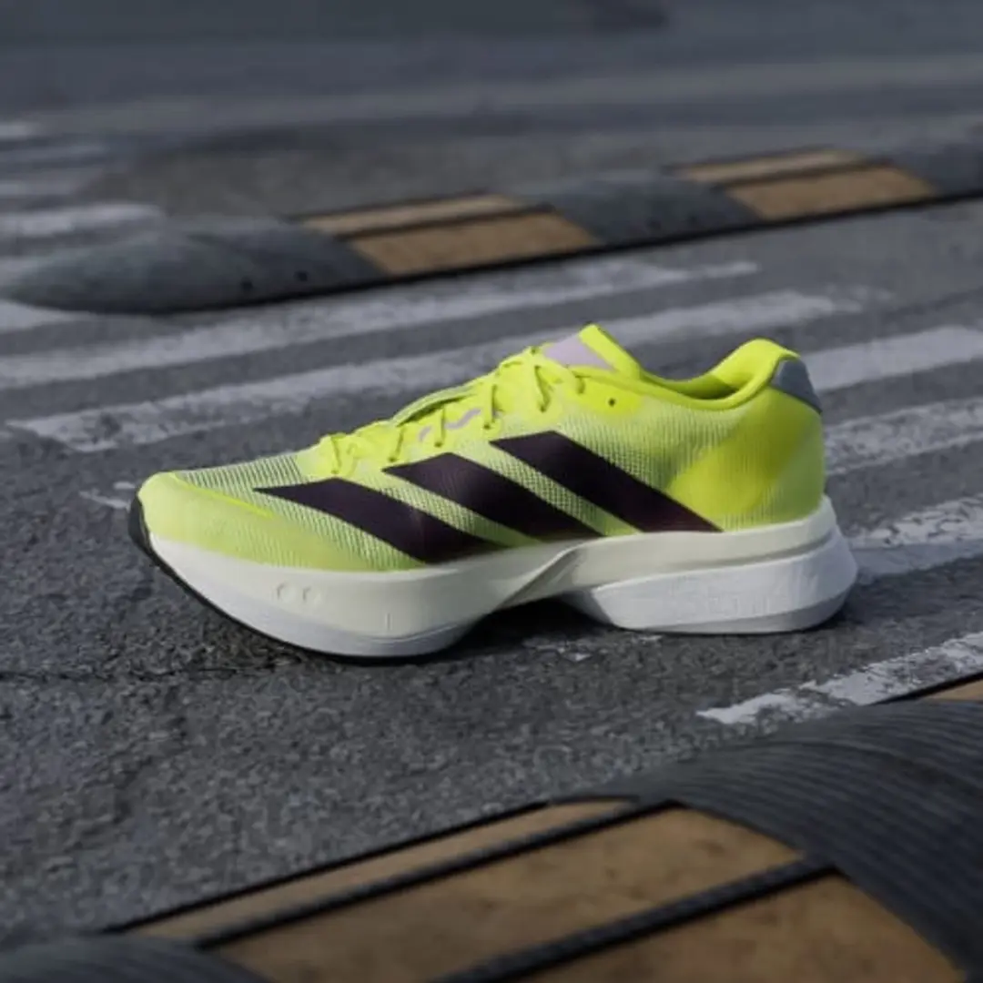 Adidas Adizero Boston 13 Hardloopschoenen - 44 - Geel - afbeelding 3 van 6