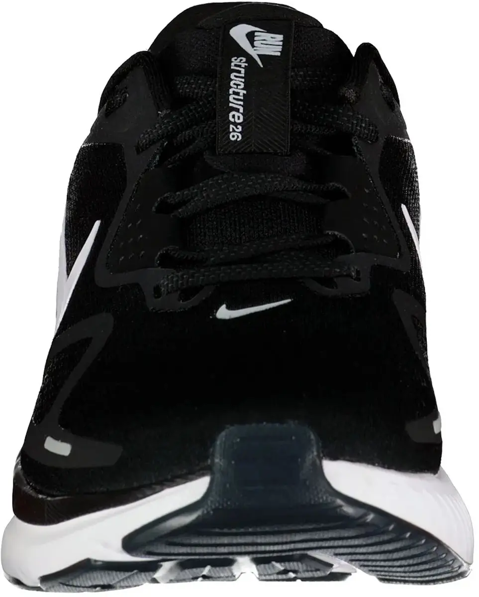 Nike Structure 26 Hardloopschoenen 45.5 - Zwart/Wit/Grijs - afbeelding 2 van 5