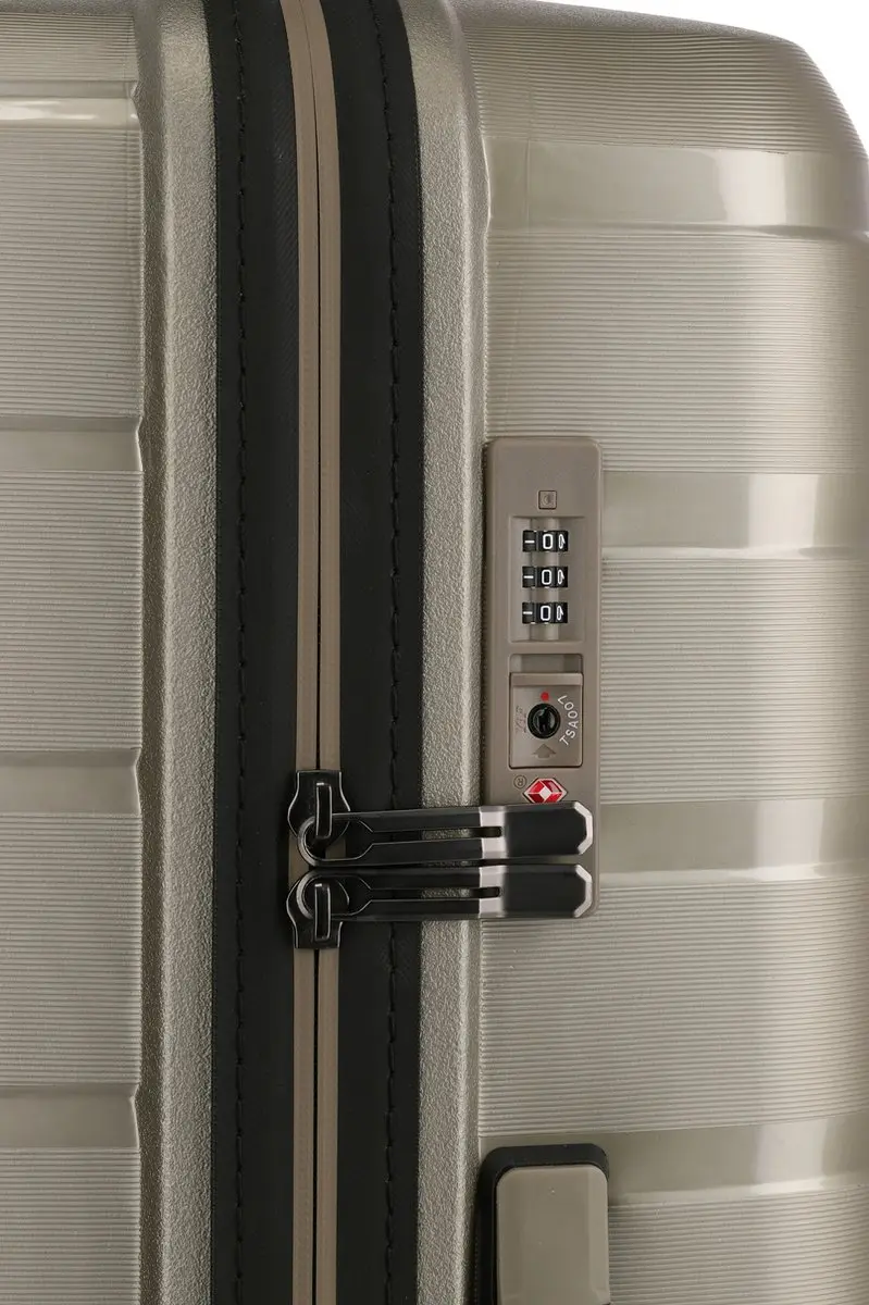 Travelite Harde Koffer 77cm Air Base - 105L - Champagne - afbeelding 5 van 6