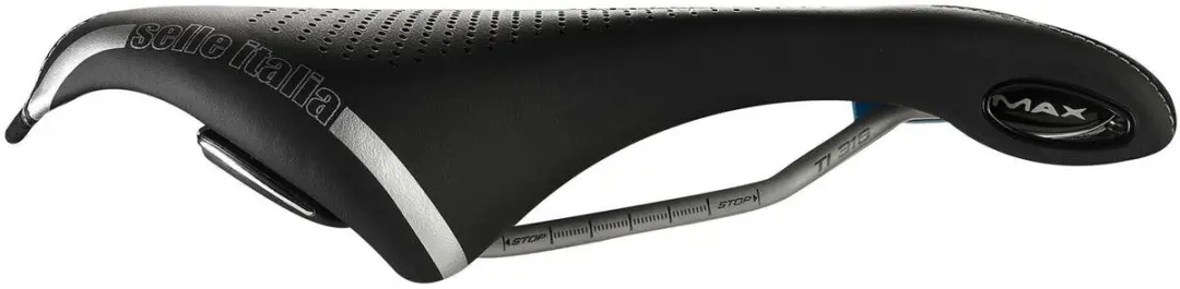 MAX FLITE Gel TI 316 Superflow L3 Zadel - Zwart - afbeelding 2 van 6