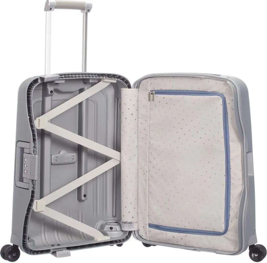 Samsonite S'CURE SPINNER 55/20 Handbagage - 34L - Zilverkleurig - afbeelding 4 van 6