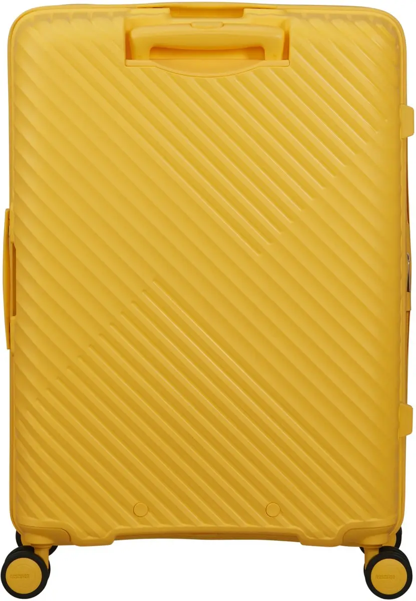 American Tourister Diablast 4 Wiel Spinner M 68/25 Koffer - 91L - Digital Yellow - afbeelding 6 van 6