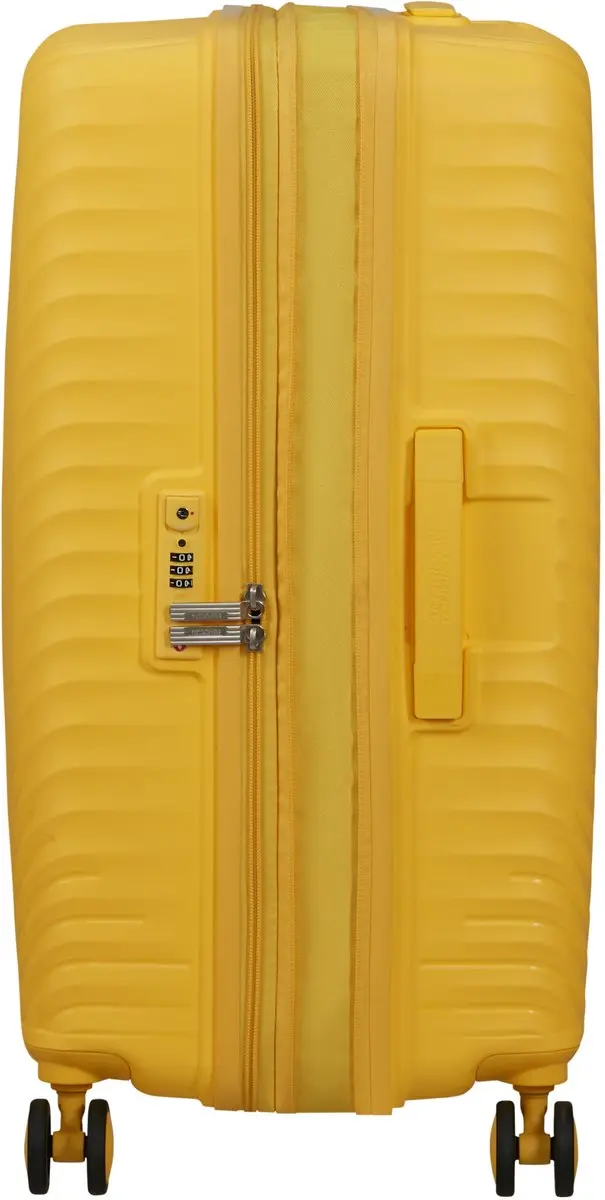American Tourister Diablast 4 Wiel Spinner M 68/25 Koffer - 91L - Digital Yellow - afbeelding 5 van 6
