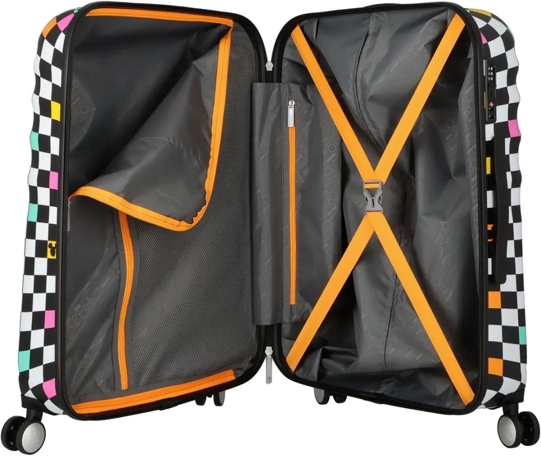American Tourister Wavebreaker Disney Spinner 67/24cm - 64L - Mickey Check - afbeelding 3 van 6