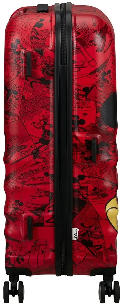 American Tourister Wavebreaker Disney Spinner 67/24cm - 64L - Mickey Comics Red - afbeelding 5 van 6