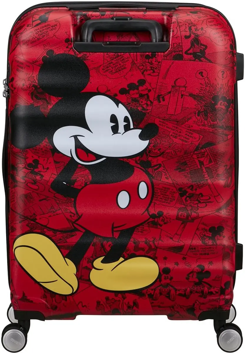 American Tourister Wavebreaker Disney Spinner 67/24cm - 64L - Mickey Comics Red - afbeelding 3 van 6
