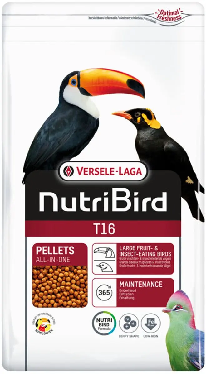 Versele-Laga Nutribird T16 Toekan Onderhoudsvoer 10kg - afbeelding 4 van 6