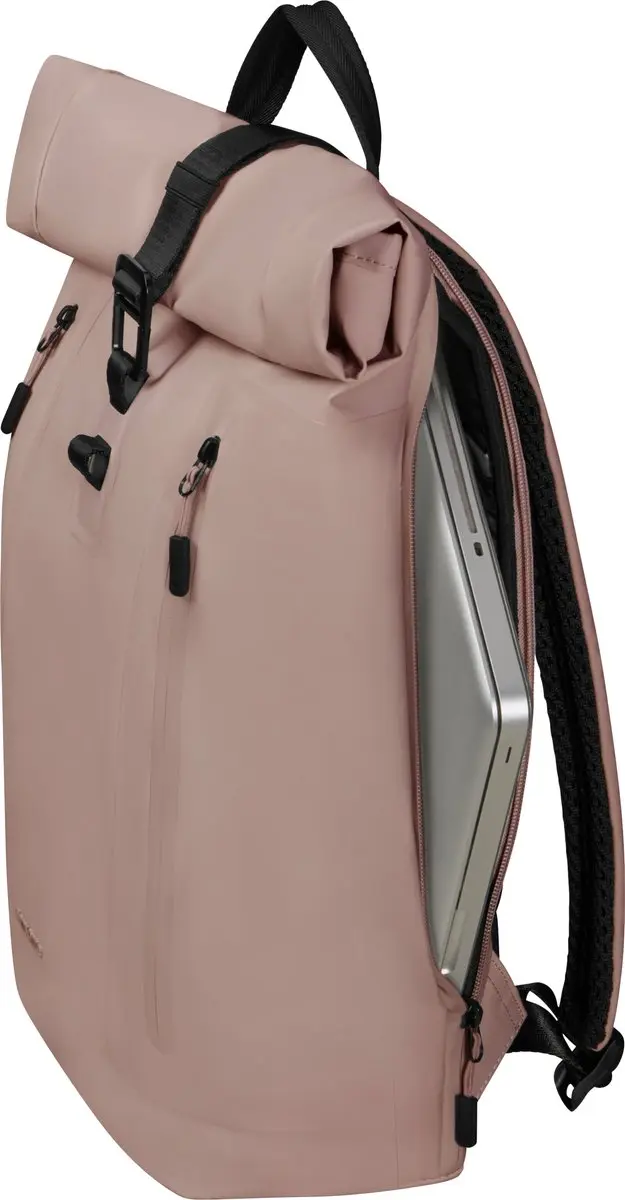 Samsonite Coatify Biz Rolltop Rugzak 15.6" 22.5L - Roze - afbeelding 4 van 6