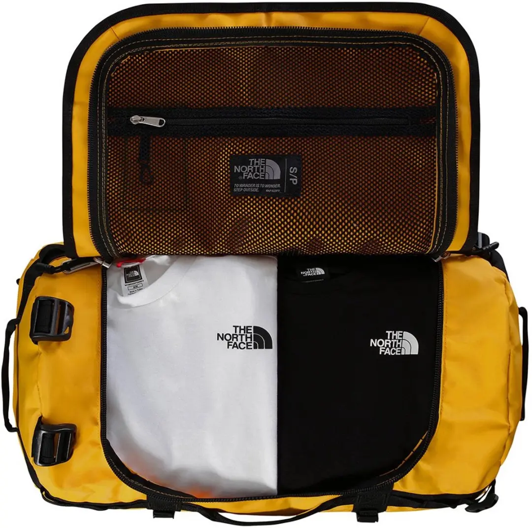 The North Face Base Camp Duffel S Reistas 50L - Geel - afbeelding 5 van 6