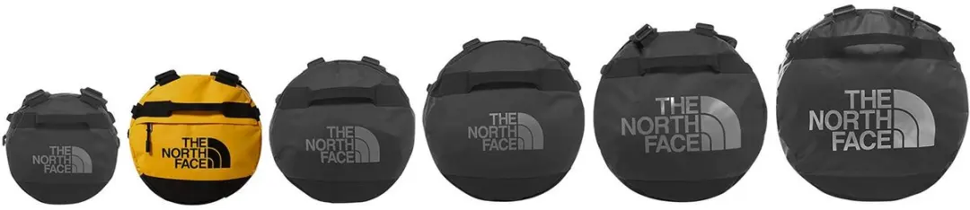 The North Face Base Camp Duffel S Reistas 50L - Geel - afbeelding 3 van 6