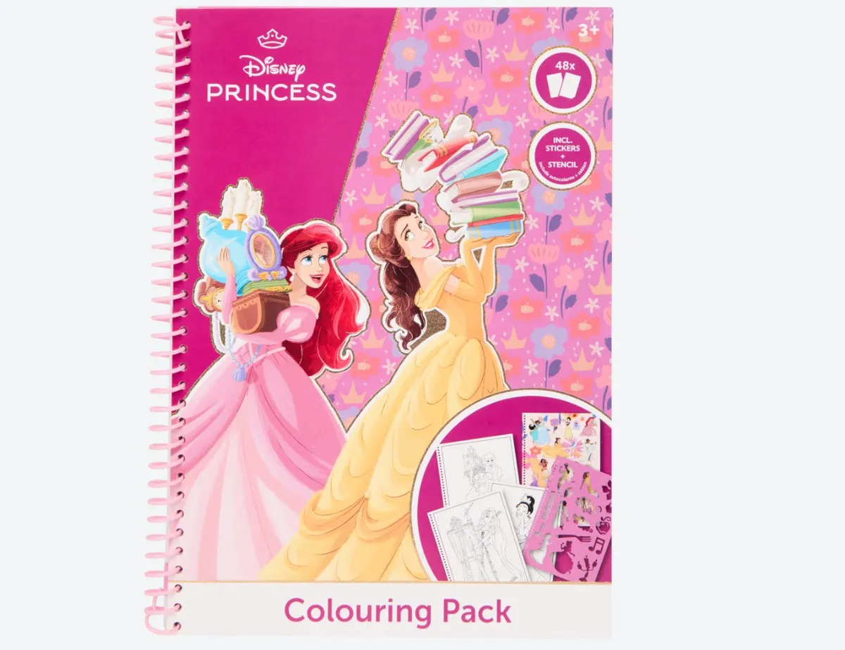 Disney Princess Kleurboek 48 Pagina's