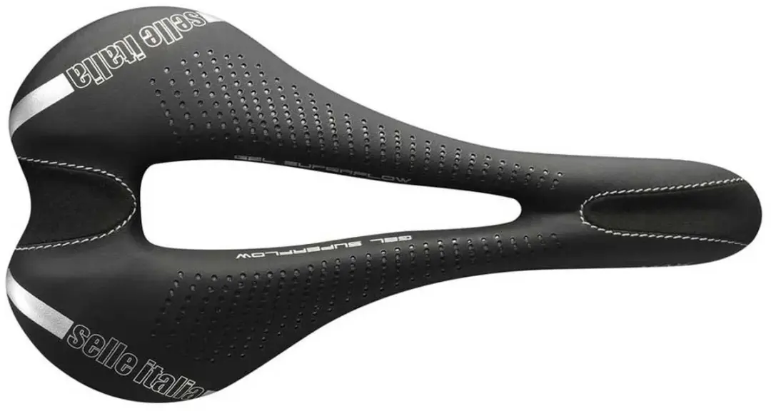 MAX SLR Gel TI 316 Superflow L3 Zadel - Racefiets - 145mm - afbeelding 3 van 6