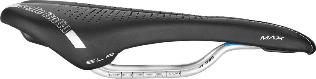 MAX SLR Gel TI 316 Superflow L3 Zadel - Racefiets - 145mm - afbeelding 4 van 6
