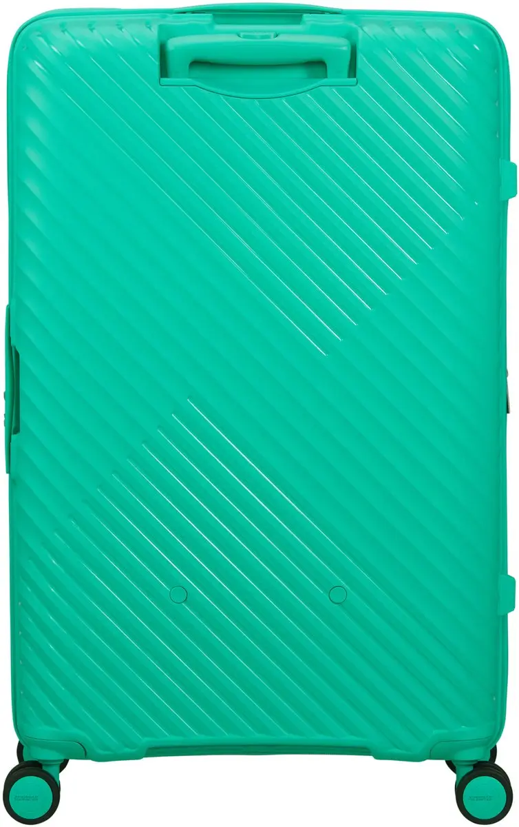 American Tourister Diablast 4 Wiel Spinner Koffer 98L - Cyber Aqua - afbeelding 3 van 6