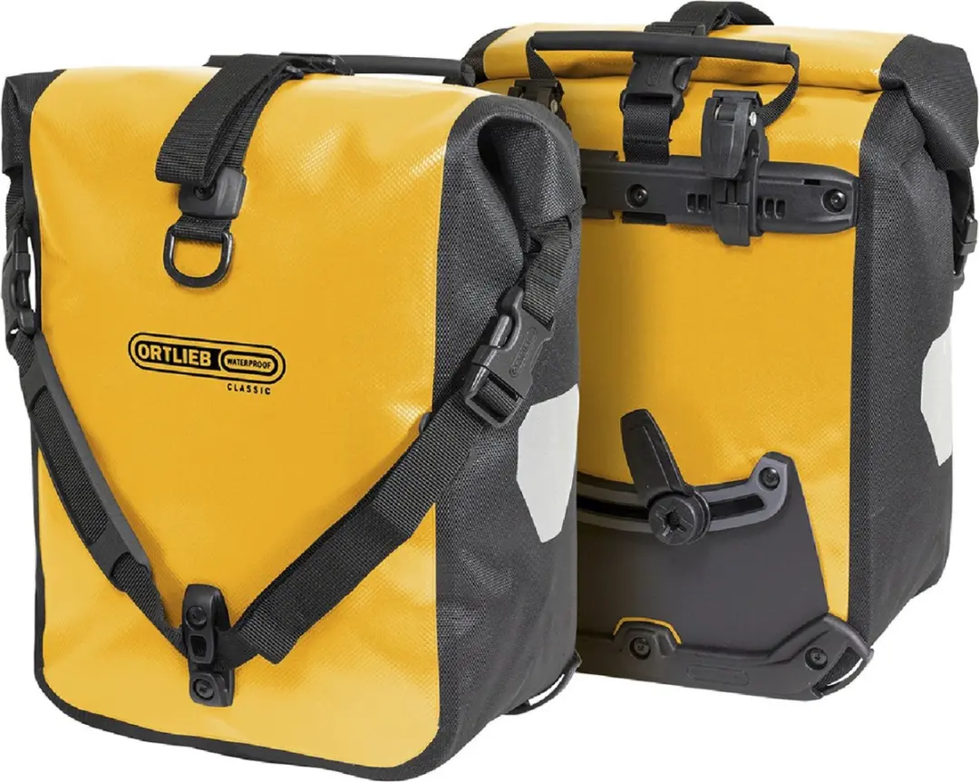 Ortlieb Sport-Roller Classic QL2.1 Voortas 25L - Sunyellow/Black - afbeelding 6 van 6