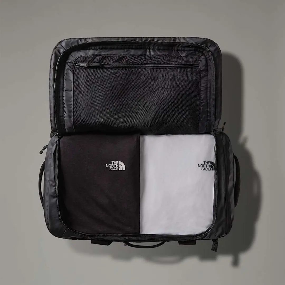 The North Face Base Camp Voyager Duffel 42L - Zwart/Asfaltgrijs - afbeelding 3 van 6