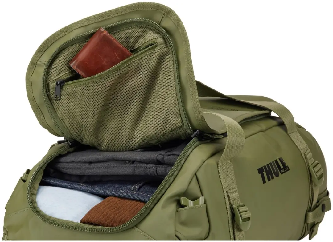 Thule Chasm Recycled Duffel 40L - Olivine Groen - afbeelding 3 van 6
